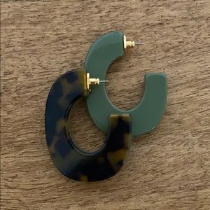 Kate Spade Urban Jungle Earrings - Green